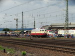 TRI E10 1309 (113 309) am 18.06.16 in Koblenz von einen Gehweg aus fotografiert