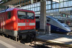 DB: Impressionen des Bahnhofs Stuttgart Hbf vom 3. Dezember 2016.
Foto: Walter Ruetsch