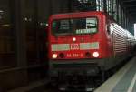 BR114 mit RE nach Wismar im Bahnhof Berlin Zoologischer Garten