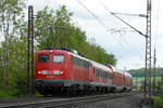 01.05.2018 Streckenabschnitt Uhingen 115 114-1 mit Pbz 2460