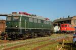 E40 128 & 115 114-1 im DB Museum Koblenz, September 2024. 