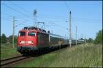 115 332 mit IC1809 aus Binz nach Rostock und weiter nach Kln am 01.06.09 in Bentwisch