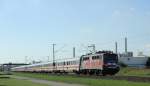 DB 115 509-2  80 Jahre DB AutoZug  mit dem Pbz2470 in Dormagen am 1.9.2012 