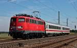 Am 13.06.2013 fuhr die frisch revidierte 115 350-1 (HU 30.05.2013) mit dem wchentlichen Pbz 2459 von Karlsruhe nach Basel.