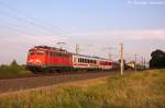 115 459-0 mit dem PbZ 2456 von Berlin-Lichtenberg nach Hamburg-Langenfelde in Vietznitz.