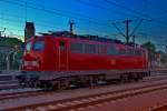 Die 115 261 übernachtet in Singen (Htw)am Bahnbildertreffen,nachdem sie mit dem Ic 283 aus Stuttgart nach Zürich HB eingetroffen ist.Bild vom 2.8.2015