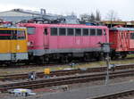 DB 115 205-7 am 25.12.2016 in Gotha.