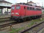 Die BR 139 559-9 bei der Durchfahrt in Regensburg HBF am 07.09.2007 