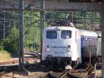 139 177 am 21.06.2008 mit einem Sonderzug bei der Einfahrt in den Ulmer Hauptbahnhoft. Die Lok vertrat an diesem Tag eine defekte E94, die fr die Sonderfahrt eigentlich vorgesehen war.