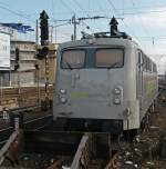 139 558-1 von Railadventure war am 28.01.2013 im Hauptbahnhof Mannheim abgestellt. 