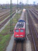 139 165 am 25.11.06 in Mannheim Rangierbahnhof.