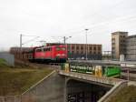 139 262 mit CS 61852 in Chemnitz Schnau (21.12.2006)