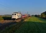 139 312 mit DGS 43848 am 12.09.2015 bei Plattling.