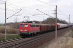 Fr mich das heutige Highlight auf der KBS 310: 140 401-1 fhrt mit einem gemischten Gterzug in Richtung Braunschweig.