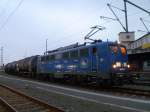 140 038 bernahm den Kesselzug am 22.04.13 in Plauen/V. oberer Bahnhof und brachte ihn nach Hamburg.