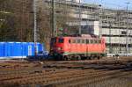 140 535-6 DB rangiert in Aachen-West. Aufgenommen vom Bahnsteig in Aachen-West. Bei schönem Frühlingswetter am Nachmittag vom 12.3.2015.