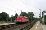 140 214-8 DB kommt aus Richtung Aachen-West,Laurensberg,Richterich und fährt durch Kohlscheid und fährt als Lokzug aus Aachen-West nach Herzogenrath und fährt in Richtung Herzogenrath.