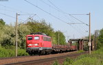 140 459-9 mit dem EK 53821 (Beddingen-Seelze) bei Wierthe 7.5.16