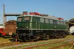 E40 128 im DB Museum Koblenz, September 2024.