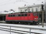 140 858 wartet in Wismar auf nchsten Einsatz am 22.12.2010
