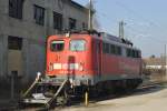 140 432-6, am 22.02.2011 in Ex-BW Lehrte.