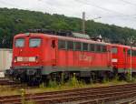 Diese Lok-BR gehrt zu meinem E-Lok Favoriten - Die 140 811-1 der DB Schenker Rail abgestellt am 16.07.2012 in Kreuztal.