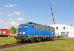 PRESS 140 038-0 (91 80 6140 851-7 D-PRESS) beim Tag der offenen Tr, am 01.09.2012 in Leuna.