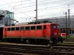 140 856-6 D-BYB; zieht einen Sonderzug in den Mnchener Hauptbahnhof; 130607