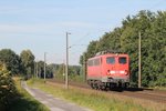 140 537-2 (Baujahr: 1964) während eine Lokfahrt in die Richtung Rheine bei Leschede am 2-10-2015.
