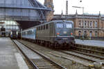 12.2.1994 - BR 141 202 vor E6522 von Bremen Hbf nach Oldenburg Hbf (Bild vom Dia)
