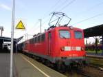 141 097 wendet am 18.8.04 in Soest auf die RB Soest->Dortmund.