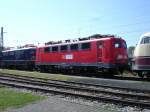 141 083-6 DB AG  Abschiedsfahrt Baureihe 141 , Bayerisches Eisenbahnmuseum BEM Nordlingen 20-04-2007 - Bahnvideos in Youtube - http://www.youtube.com/user/cortiferroviariamato/videos - Auch 103 245