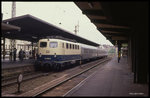 141333 ist am 107.1989 um 13.06 Uhr mit dem Nahverkehrszug aus Rheine im unteren HBF in Osnabrück Gl. 12 angekommen.