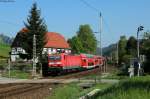 143 585-8 mit der S1 nach Schöna bei Kurort Rathen, 25.04.2014.