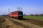 142 023 + 143 653  bei Grokugel  02.03.97