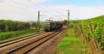 BayernBahn E 42 151 mit dem DGS 88913 von Langenfeld nach Wassertrdingen, bei Erbach (Rheingau); 25.08.2010