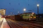 Am 02.07.2011 steht DP 58 und DP 60 mit dem Kreidezug nach Rgen auf dem HBF Eberswalde.