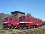 242 002-4 und 251 012-1 waren am 20.08.11 beim 21.