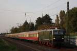 Die E42 151 zog am 25.9.11 einen Sonderzug durch Dsseldorf-Angermund.