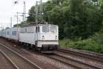 EGP 142 126-2 mit Containerzug in Hamburg-Harburg 2.7.2012