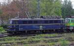 Deutsche Privatbahn 142 191-6 Lok DP 55 in Farbgebung   Orientexpress   auf der Fahrt mit 142 159-3 Lok DP 60 von Kthen nach Dornburg (Saale), fotografiert in Halle (Saale) am 14.05.2010  --> Die Lok