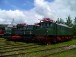 Am 25.05.13 fand in Weimar beim TEV das DR E-Lok Treffen statt.