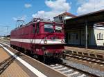 142 110-6 durcheilt solo den Bahnhof Nordhauusen 04.06.2015