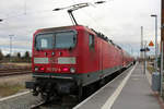 143 002-4 der S-Bahn Mitteldeutschland (DB Regio Südost) als S 37736 (S7) von Halle(Saale)Hbf Gl.