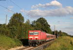 143 336-6 mit einer S2 nach Nürnberg Roth bei Moosbach 2.9.19