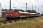 DB 143 019-8 | OstseeExpress | Anklam | Juli 2020