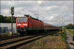 143 234, Die  Stammlok  auf der RSS, bringt bei Hohenlimburg die RB 91 (39171)  RUHR-SIEG-BAHN , von Hagen nach Siegen. (30.09.07)