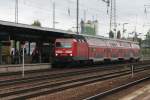 143 813-4 mit ihren Regionalexpress bei der Einfahrt in den Bahnhof Berlin Schnefeld.