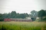 143 806 mit RB nach Regensburg Hbf am 05.06.2010 kurz nach Plattling.