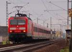 Auch am 30.3.2012 ist die 143 039-6 mit meinem X-Wagenzug auf der S11 bei Allerheiligen zu sehen. Ziel der Fahrt ist Bergisch Gladbach.